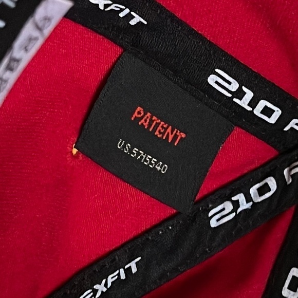 Red Bull Fighters Baseball Cap Premium Fitted 210 In Red Limited Edition - Picture 5 of 8